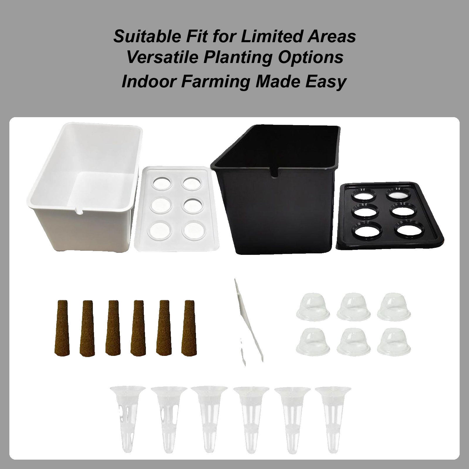 Hydroponic Kit - 수경재배 키트 초보자용 장비 가정용 수경재배