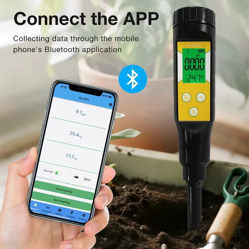 WAP01 스마트 토양 pH 측정기 (고정밀 온도/산도 - Plant Pot 리뷰 및 가격
