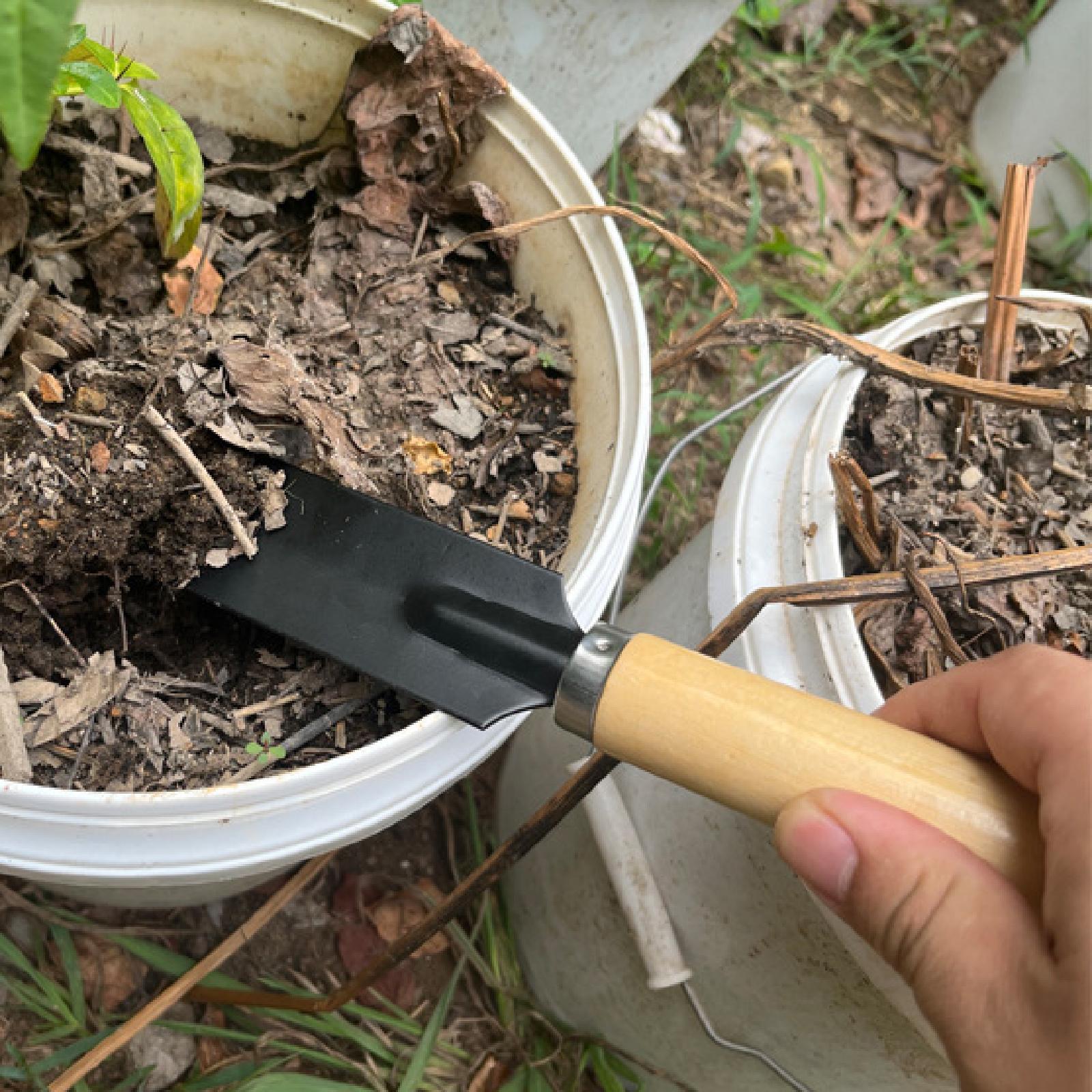 작은 정원용 삽, 목재 손잡이 다기능 원예 도구, 손삽 - Trowel Garden Tools 리뷰 및 가격