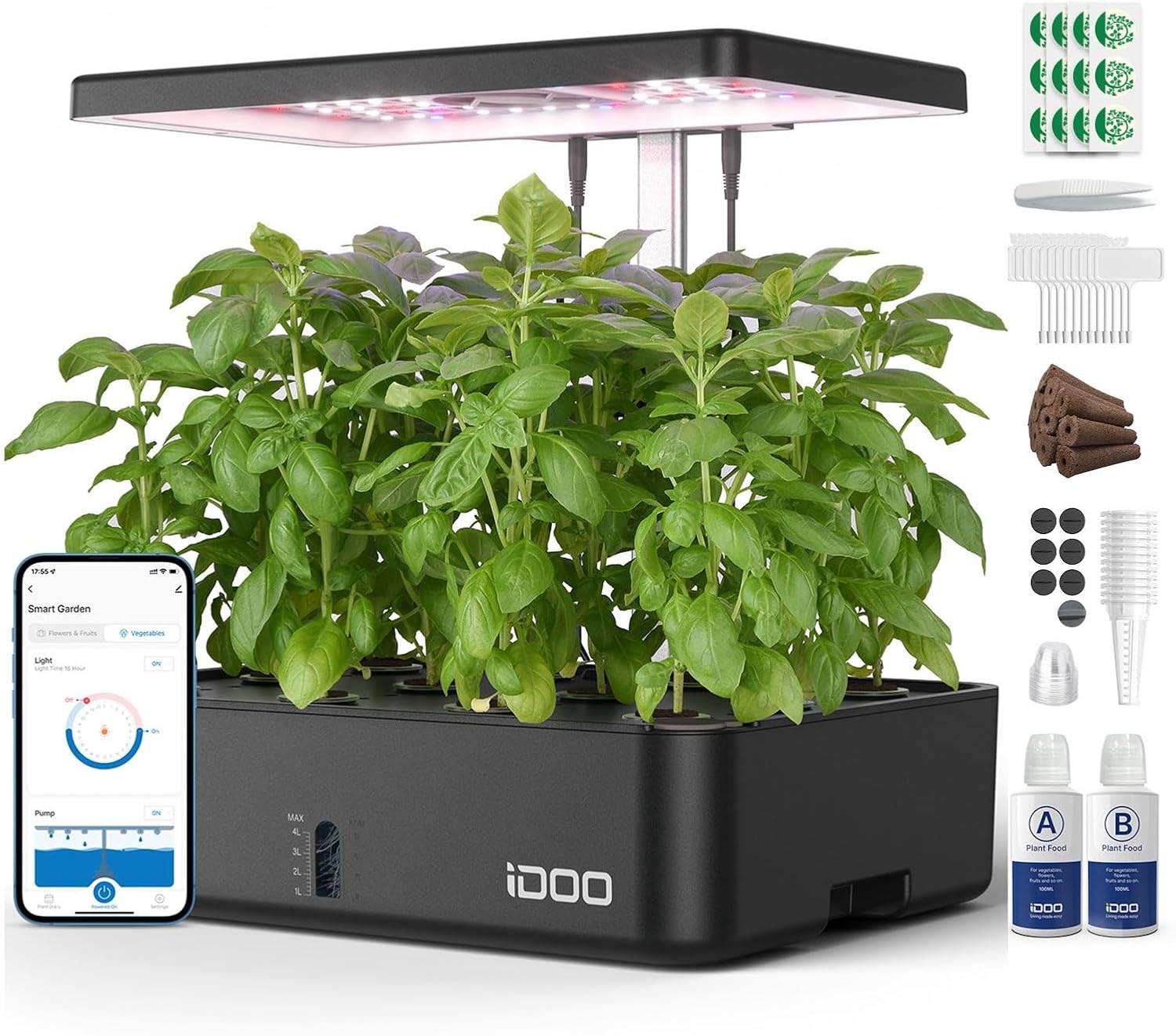 12포드 와이파이 수경재배 시스템 실내 정원 허브 키트 - Hydroponic Kit 리뷰 및 가격